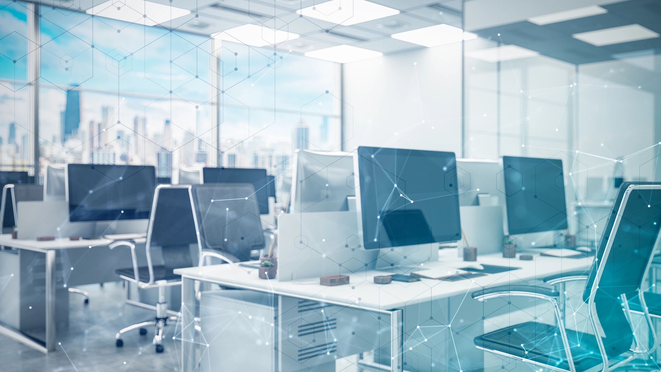 technology business modern office